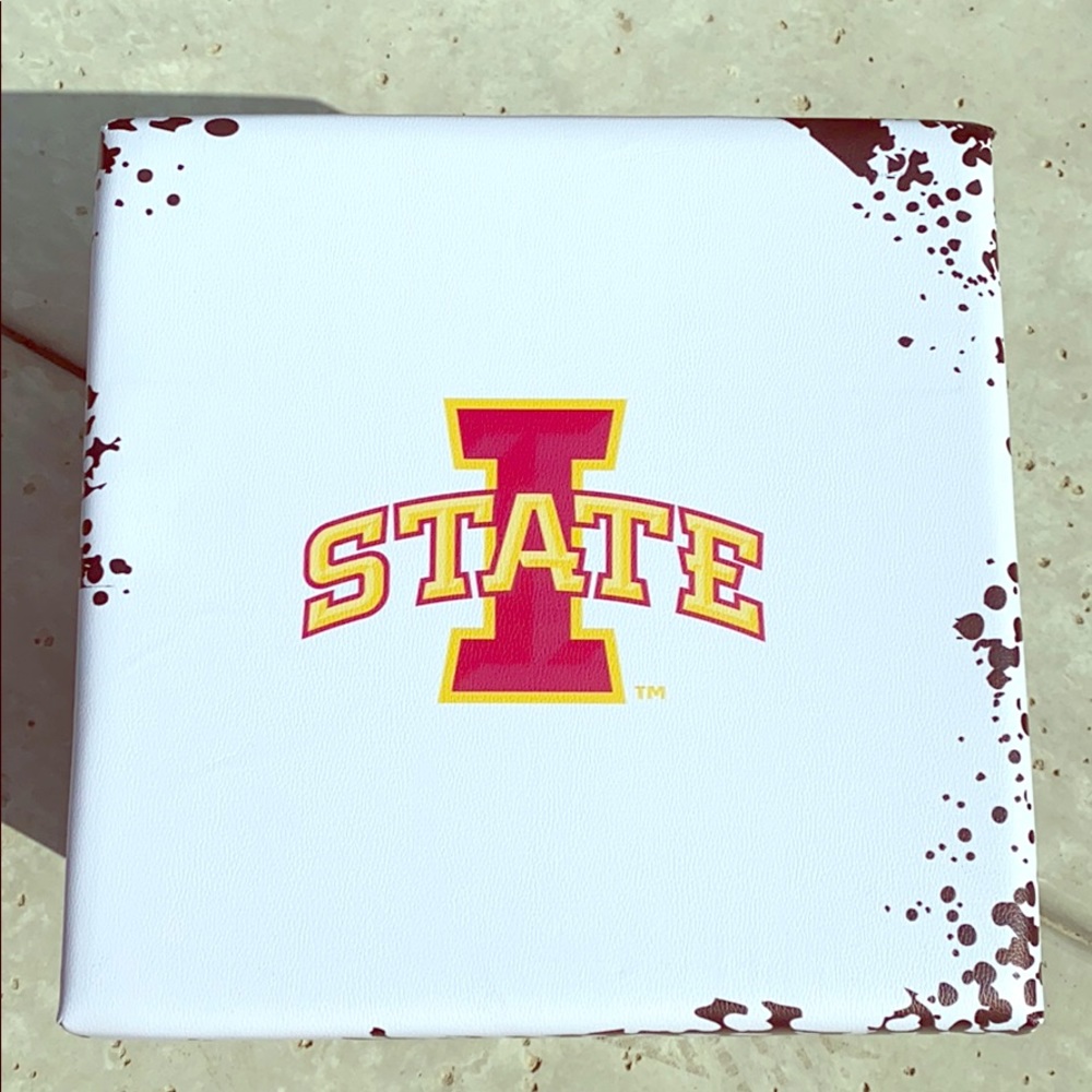 Iowa state collapsible storage chest NWT